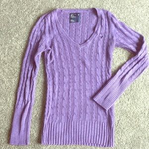 purple American Eagle sweater • sz M